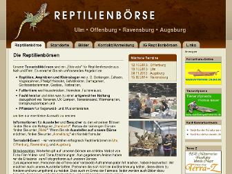 reptilienboerse-ulm.de website preview