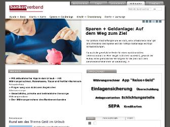 verbraucher.bankenverband.de website preview