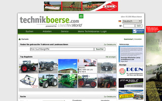 technikboerse.com website preview