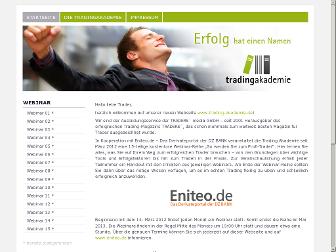 trading-akademie.de website preview