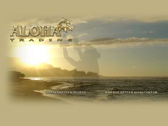 aloha-trading.de website preview