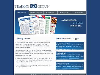 trading-group.de website preview