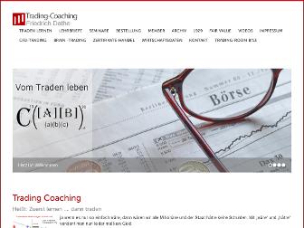 trading-coaching.de website preview