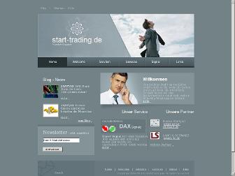 start-trading.de website preview