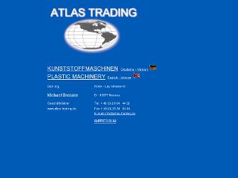 atlas-trading.de website preview