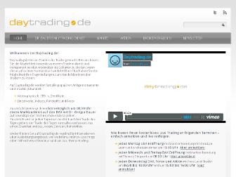 daytrading.de website preview