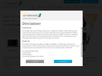 cfx-broker.de website preview