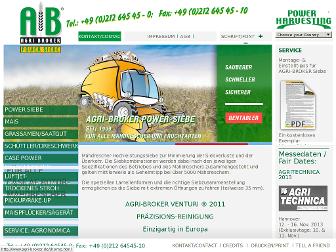 agri-broker.de website preview