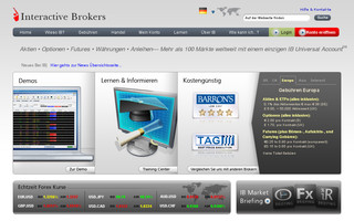 interactivebrokers.com website preview