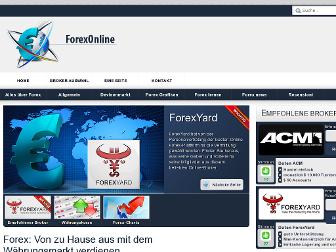 forexonline.de website preview