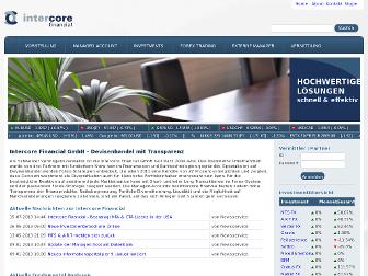 intercorefinancial.com website preview