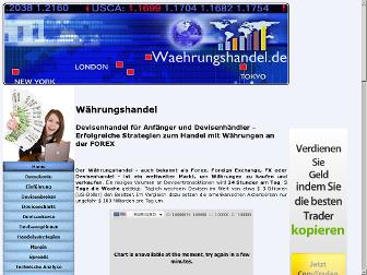 waehrungshandel.de website preview