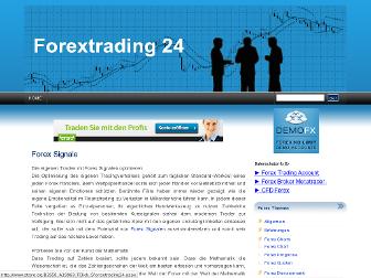 forextrading24.de website preview
