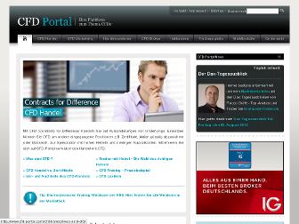cfd-portal.com website preview