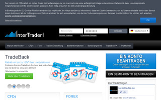 intertrader.de website preview