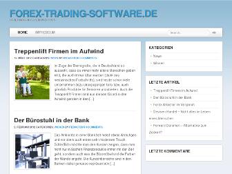 forex-trading-software.de website preview