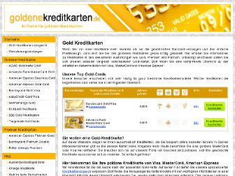 goldenekreditkarten.de website preview