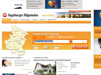 immobilien.augsburger-allgemeine.de website preview