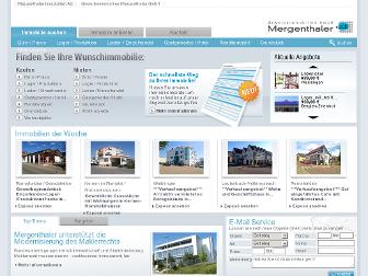 mergenthaler-immobilien.de website preview