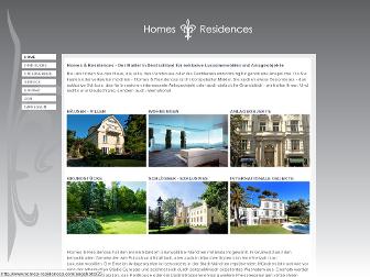 homes-residences.com website preview