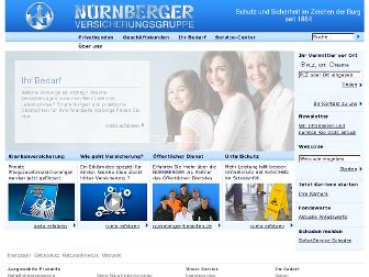 nuernberger.de website preview