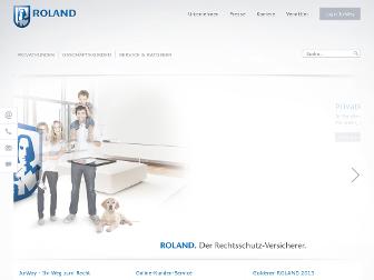 roland-rechtsschutz.de website preview
