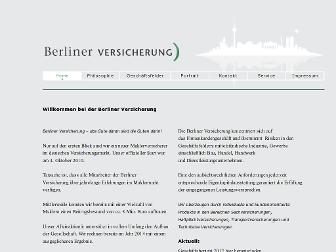 berliner-versicherung.eu website preview