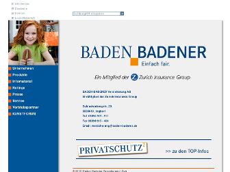 baden-badener.de website preview