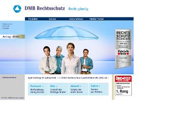 dmb-rechtsschutz.de website preview