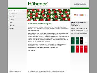 huebener-ag.eu website preview