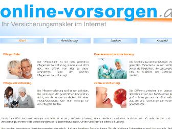online-vorsorgen.de website preview