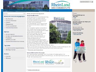 rheinland-versicherungsgruppe.de website preview