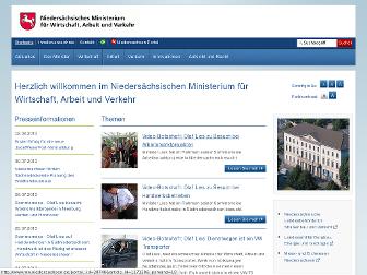 mw.niedersachsen.de website preview