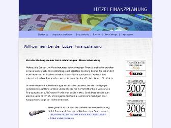 luetzel-finanzplanung.de website preview