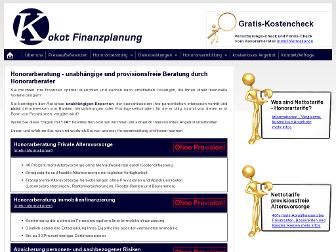 kokot-finanzplanung.de website preview