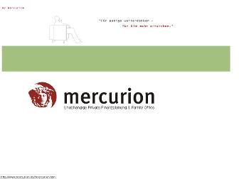 mercurion.de website preview