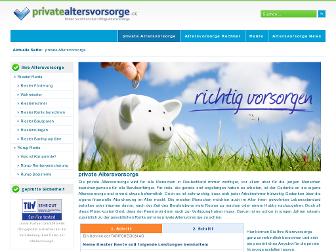 privatealtersvorsorge.cc website preview