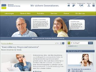 deutsche-rentenversicherung.de website preview