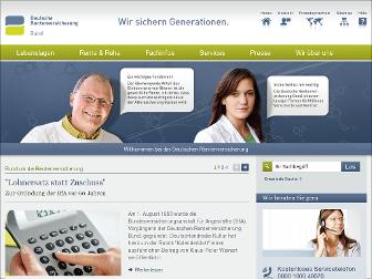 deutsche-rentenversicherung-bund.de website preview