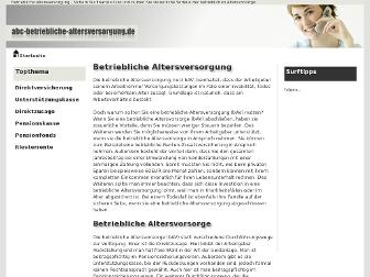 abc-betriebliche-altersversorgung.de website preview