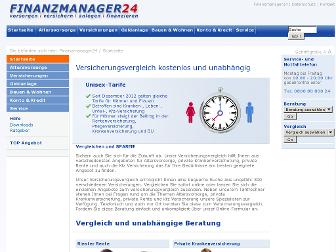 finanzmanager24.de website preview