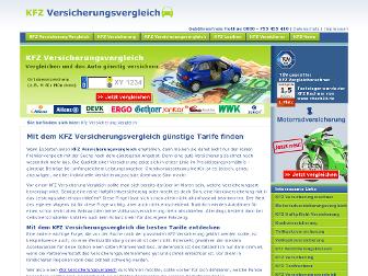kfzversicherungvergleich.com website preview