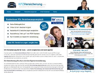 kfzversicherung.info website preview