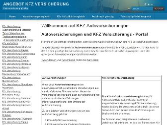 angebot-kfz-versicherung.de website preview