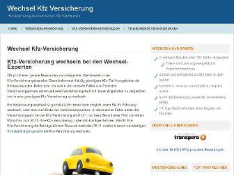wechsel-kfzversicherung.de website preview