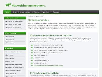 kfzversicherungsrechner.de website preview