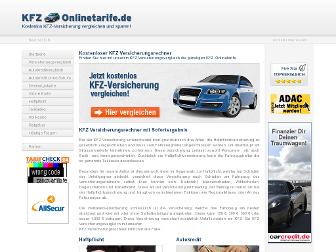 kfz-onlinetarife.de website preview