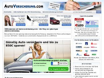 autoversicherung.com website preview