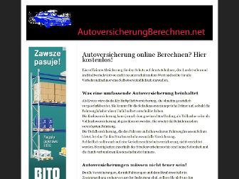 autoversicherungberechnen.net website preview