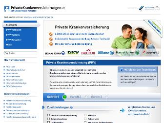 privatekrankenversicherungen.de website preview
